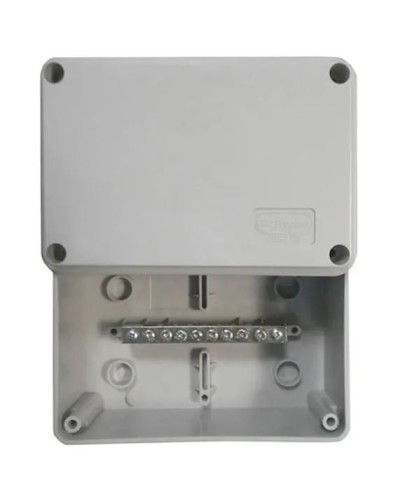 Коробка (КУП) JBS120 120х80х50, 6 вых, IP55 (44008KP). Коробка уравнивания потенциалов (КУП), 6х9мм, 8 зажимов. Экопласт в Кемерово