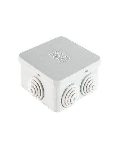 Коробка JBS070 70х70х40, 6 вых., IP44, белая (44056W-1). Коробка монтажная. Экопласт в Кемерово