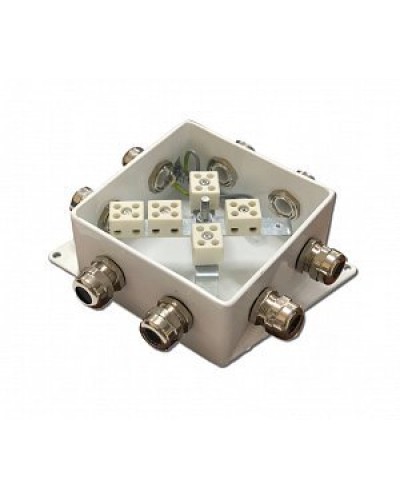 КМ-О (10к*10,0)-IP66-120х120, три ввода: Коробка монтажная огнестойкая в Кемерово