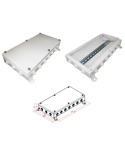 КМ IP55-2040. Коробка монтажная электротехническая. Гефест в Кемерово