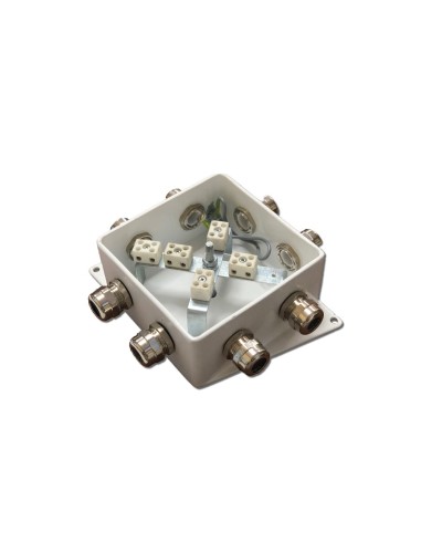 КМ-О (10к)-IP66-120х120, восемь вводов: Коробка монтажная огнестойкая в Кемерово