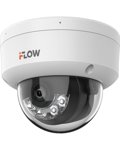 F-IC-2442C2MS(4мм). Бюджетная IP-видеокамера купольная. i-FLOW в Кемерово