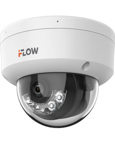 F-IC-2482C2MS(4мм). Бюджетная IP-видеокамера купольная. i-FLOW в Кемерово