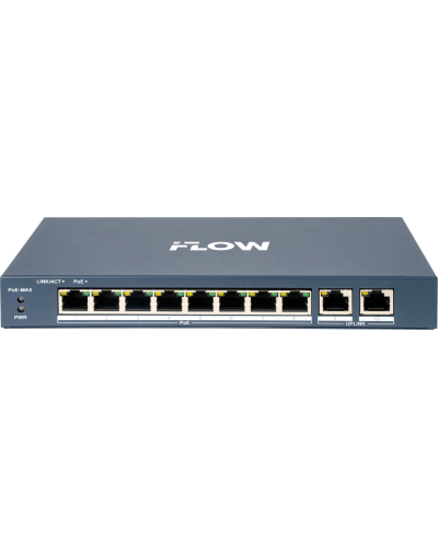 F-SW-EU410POE-V/L. Сетевой PoE коммутатор. i-FLOW в Кемерово
