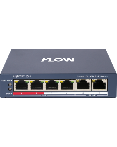F-SW-EM206POE-VM. Коммутатор с POE. i-FLOW в Кемерово