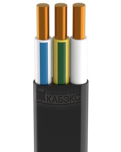 ВВГ-Пнг(А)-LS 3х1,5 ОК (N PE) 0,66кВ Кабэкс (ТХМ00375256). Кабель силовой огнестойкий, не распространяющий горение, с низким дымо- и газовыделением. Кабэкс в Кемерово