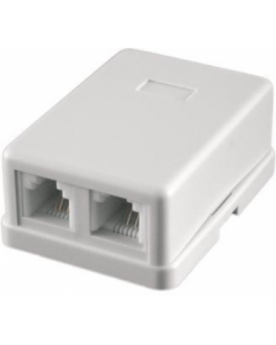 STK-RJ-45(8P8C), CAT.6, 2 выхода, Dual IDC компьютерная розетка: Розетка компьютерная 2 выхода в Кемерово
