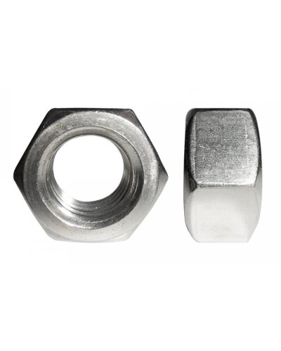 Гайка шестигранная нержавеющая (А2) M6 (DIN 934) (500 шт) (PR08.7455). Гайка шестигранная нержавеющая (А2). Промрукав в Кемерово