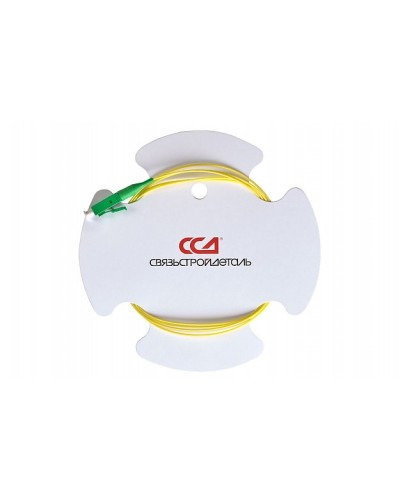 ШОС-SM/0.9 мм-LC/APC-p/t -1.0м (130201-03690). Пигтейл оптический. ССД (Связьстройдеталь) в Кемерово
