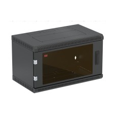 ШТ-НСр-9U-600-650-С-Ч (130411-01838). Шкаф телекоммуникационный 19 настенный 9U. ССД (Связьстройдеталь)