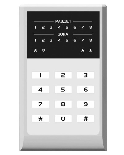 МИРАЖ-КД-04 (grey). Кнопочная кодовая панель. Стелс НПП в Кемерово